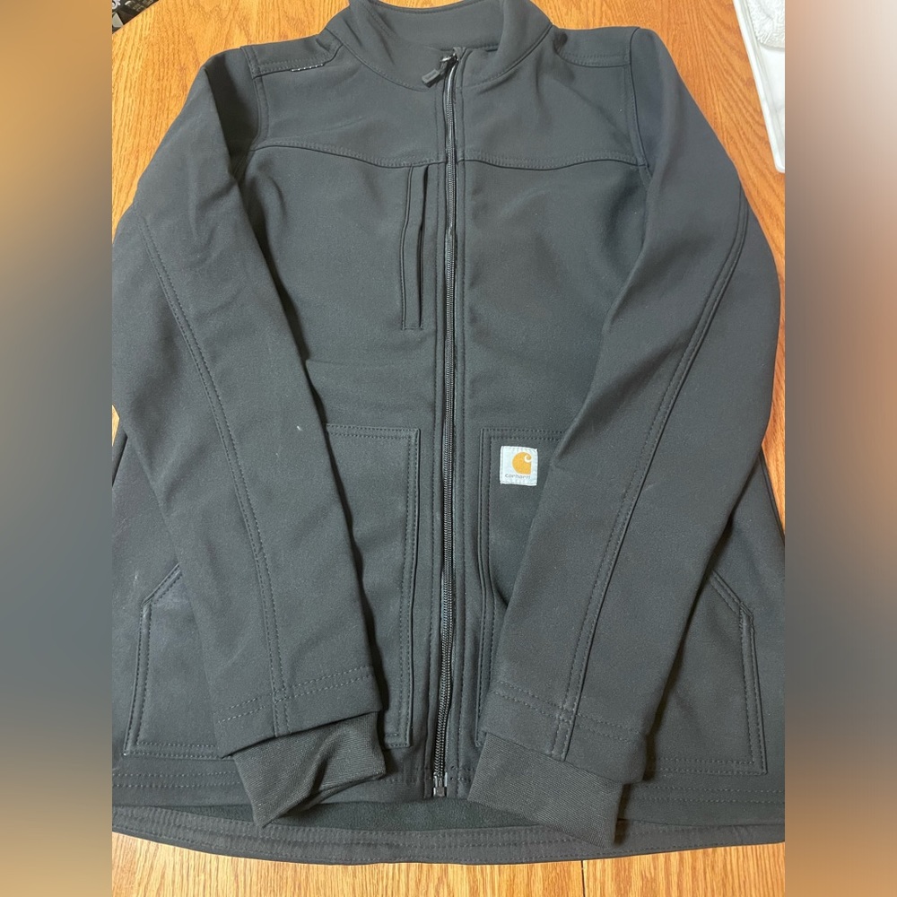 Black Carhartt Scrub Jacket